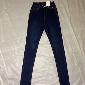 Fashion Nova High Rise Skinny Jeans Size 1/2